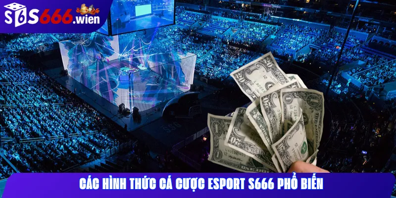 Các hình thức cá cược esport S666 phổ biến